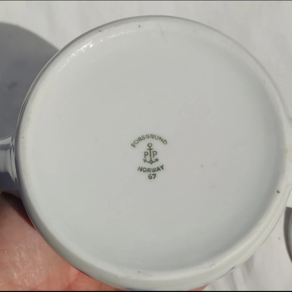 Vintage Porsgrund Norway Teapot for One - Picture 2 of 8